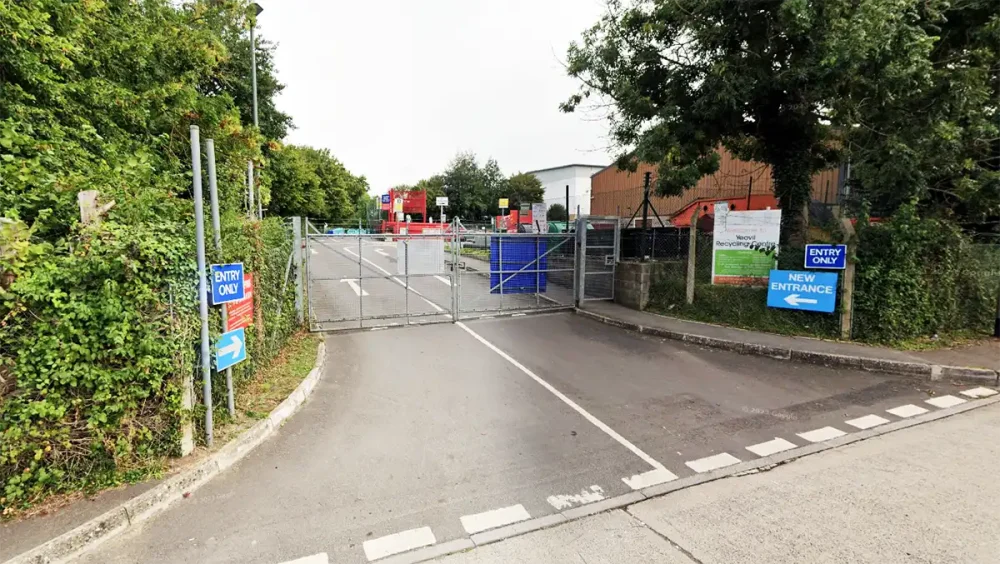 Yeovil Recycling Centre is among those assuming spring/summer opening hours. Picture: Google