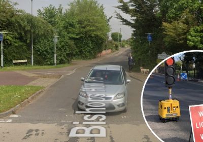 Bishops Hull Road will be closed from March 31 to the end of June Picture: Google