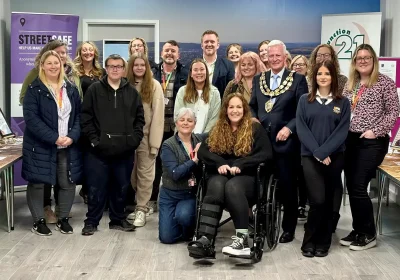 A launch event was held to celebrate the exhibition in Weston. Picture: North Somerset Council