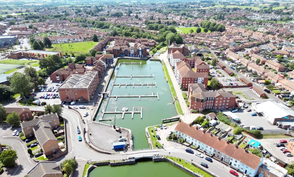 The project aims to transform Bridgwater Docks. Picture: Somerset Council