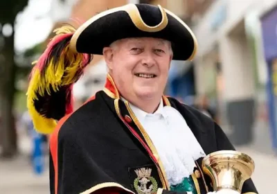 Yeovil town crier, David Recardo, will host the competition this weekend. Picture: Yeovil Town Council