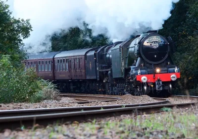 The Flying Scotsman will roar into Somerset this summer
