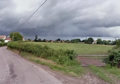 More than 200 homes could be built on the site, in Newton Road, North Petherton, if plans are approved. Picture: Google