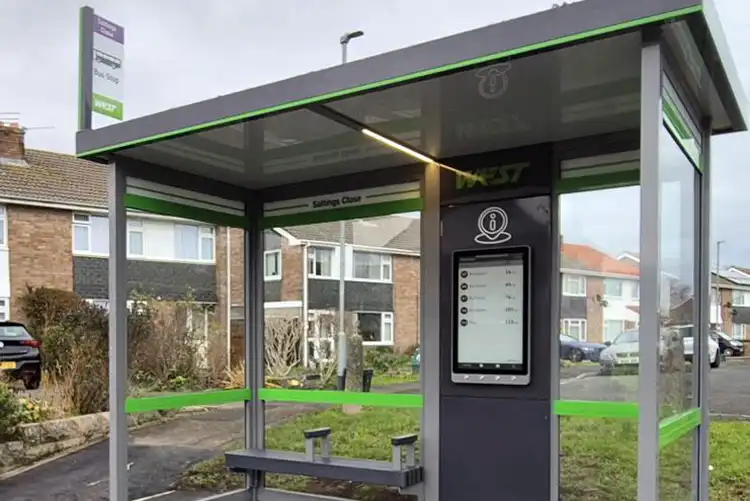 Bus shelters across North Somerset are getting a makeover. Picture: North Somerset Council