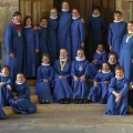 Wells Cathedral choristers. Picture: David Bevan
