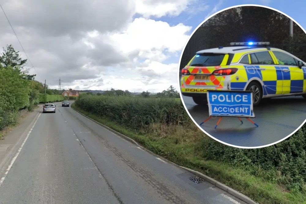 The cyclist died after a crash on the A39 at Polsham, near Wells. Picture: Google
