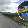 The cyclist died after a crash on the A39 at Polsham, near Wells. Picture: Google