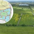 New wetlands and grasslands would be created on the Somerset Levels under the Wessex Water plan. Pictures: Wessex Water