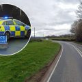 The crash happened on the A39 between Cannington and Nether Stowey. Picture: Google