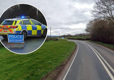 The crash happened on the A39 between Cannington and Nether Stowey. Picture: Google