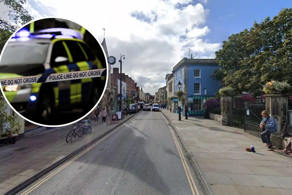 It is understood police are on the scene in Glastonbury High Street. Picture: Google