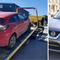 Vehicles were seized and arrests made during the operation along the A361 near Shepton Mallet and Frome. Pictures: Avon & Somerset Police