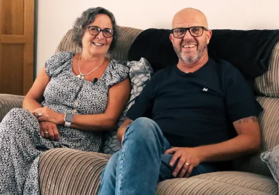 Amanda and Steve have been fostering in Somerset for more than 11 years. Picture: Somerset Council
