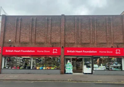 The British Heart Foundation has applied for signs on the new store in Taunton. Picture: BHF/Somerset Council