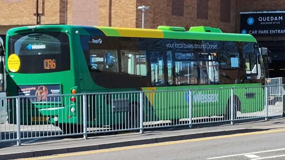 The CR6 bus route will soon operate six days a week. Picture: Dorset Council