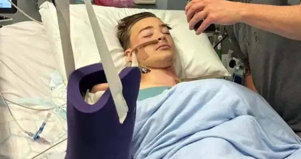 14-year-old Chase was injured in an incident at Millfield School in Street on May 3. Picture: GoFundMe