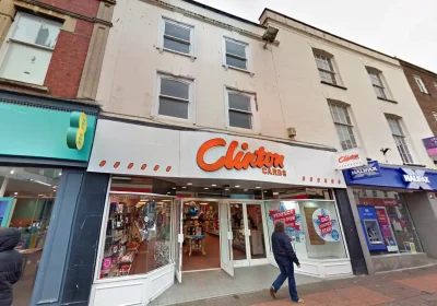 Six apartments would be created above the former Clinton Cards shop in Bridgwater. Picture: Google