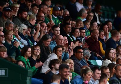 Fans at Huish Park Picture: Yeovil Town FB