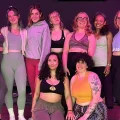 Participants at the Femme Flow class in Taunton