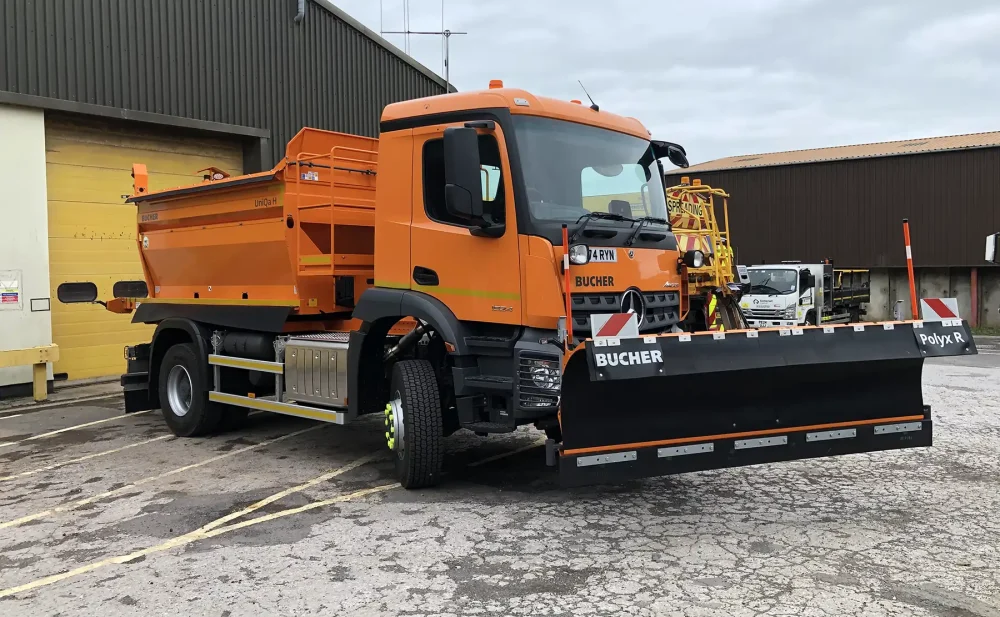 Gritting teams operate from four depots across Somerset. Picture: Somerset Council