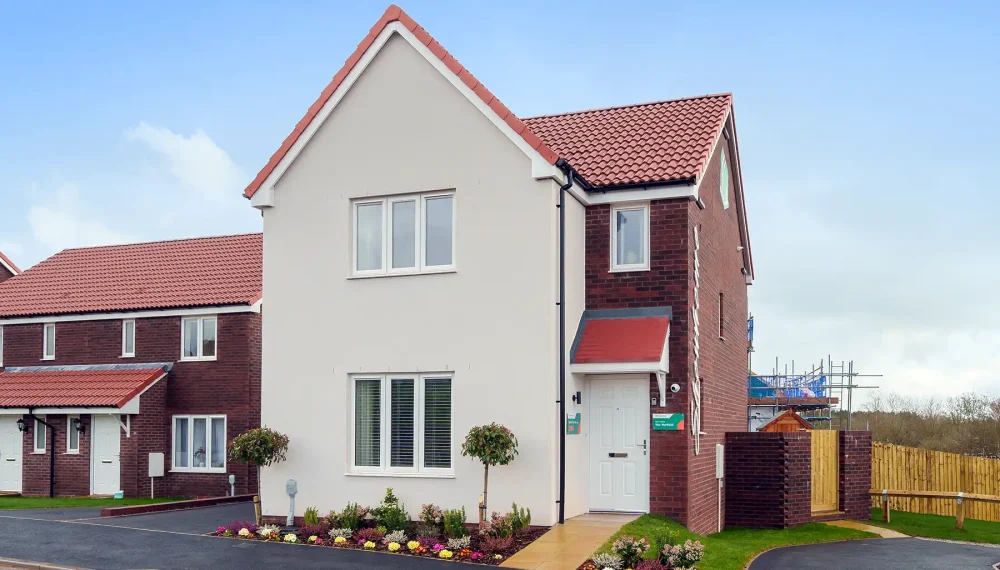 A house at the Hartnells Farm development in Taunton. Picture: Persimmon