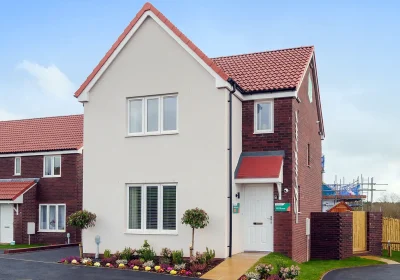 A house at the Hartnells Farm development in Taunton. Picture: Persimmon