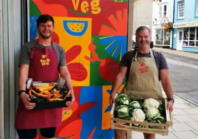 Henry and Andrew Quinlan ran Earthfare in Glastonbury before Andrew sadly passed away