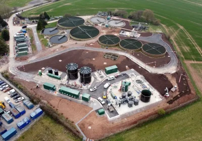 The water recycling centre at Langport has been refurbished. Picture: Wessex Water