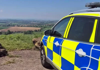 Police have been patrolling at Ham Hill Country Park in Somerset. Picture: Avon & Somerset Police
