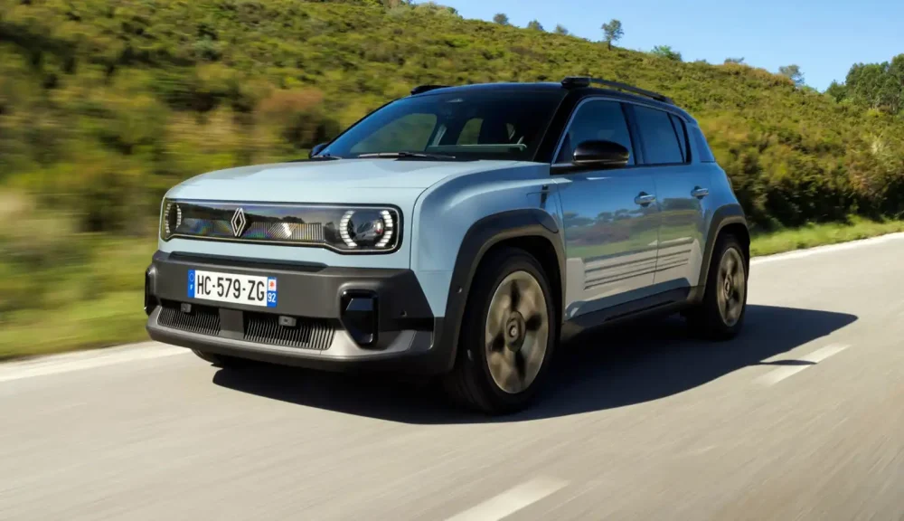 The Renault 4 E-Tech picked up the top crown at the TopGear.com Awards 2025. Picture: Renault