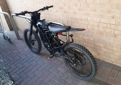 The Sur-Ron e-bike was seized by police in Yeovil. Picture: Avon & Somerset Police