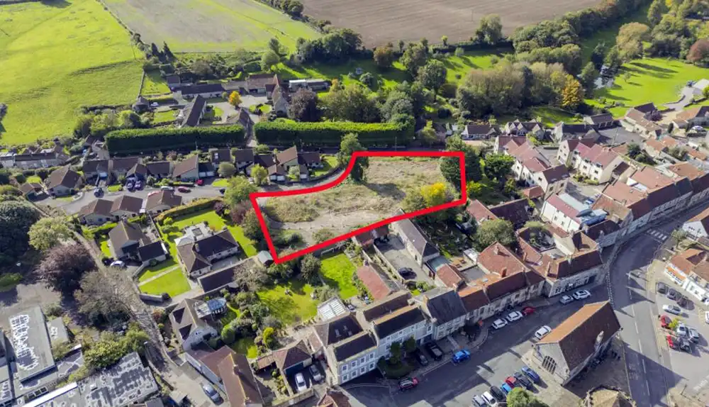 The site, in Pesters Lane, Somerton, has lain empty for a number of years. Picture: GTH
