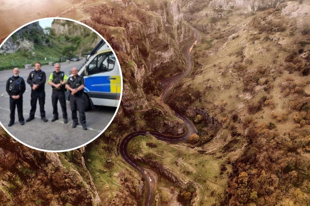 Police targeted anti-social driving at Cheddar Gorge in Somerset. Picture: Avon & Somerset Police/Pixabay