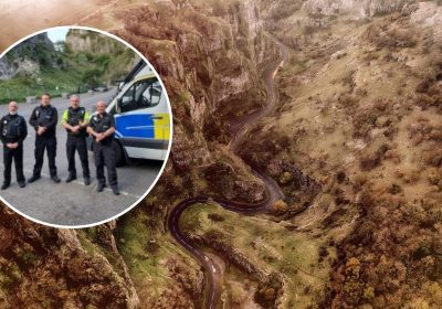 Police targeted anti-social driving at Cheddar Gorge in Somerset. Picture: Avon & Somerset Police/Pixabay