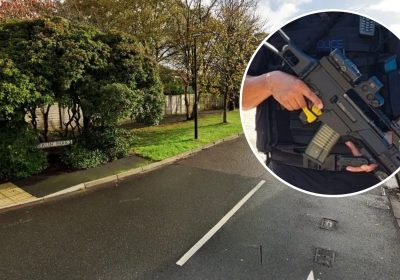 Armed police were sent to Merlin Park, Portishead, on Wednesday, April 30. Picture: Google