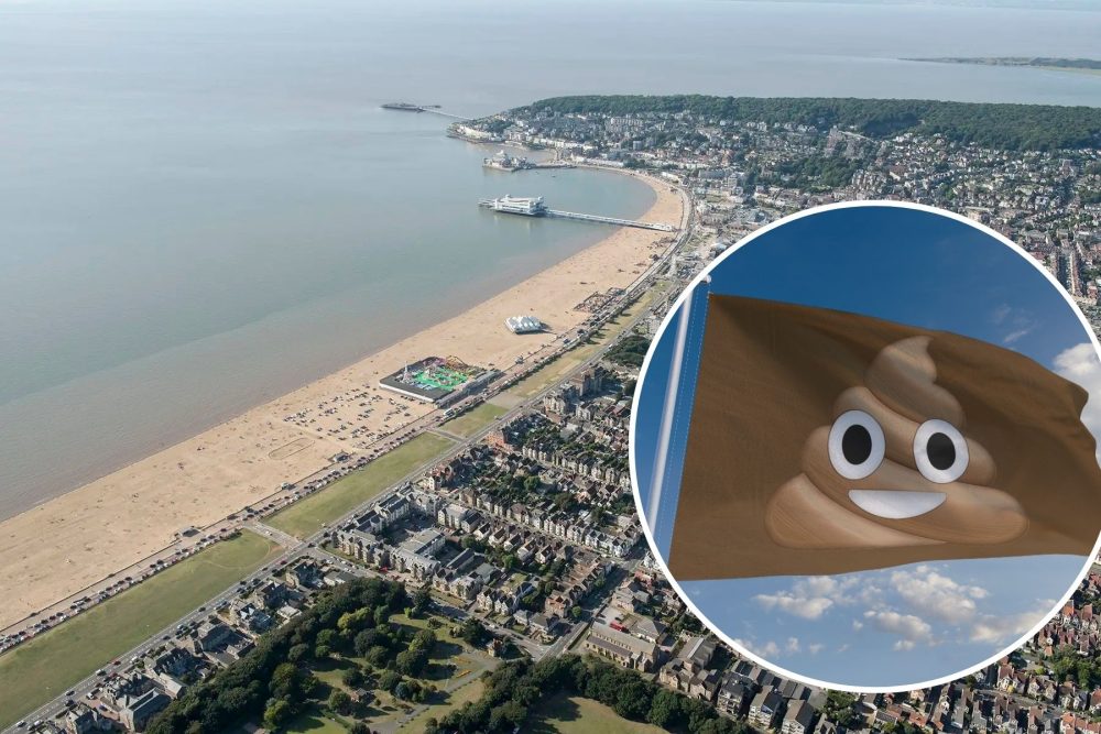 Weston-super-Mare was among three Brown Flag Award winning beaches in Somerset