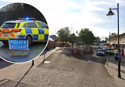 The incident happened in the Parrett Close car park in Langport. Picture: Google