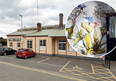 Frome station boasts a 'magnificent' waiting room