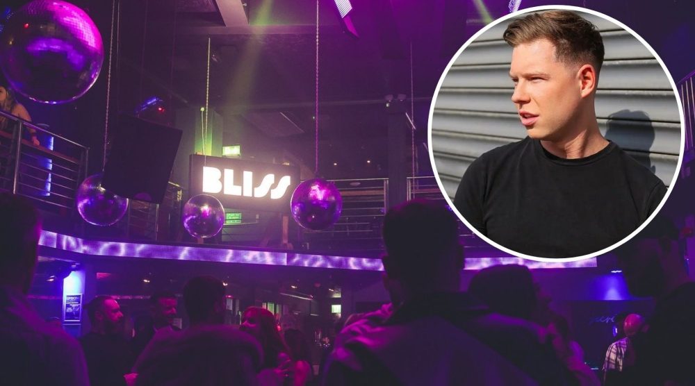 Alfie Cridland is heading to Bliss in Bridgwater this month