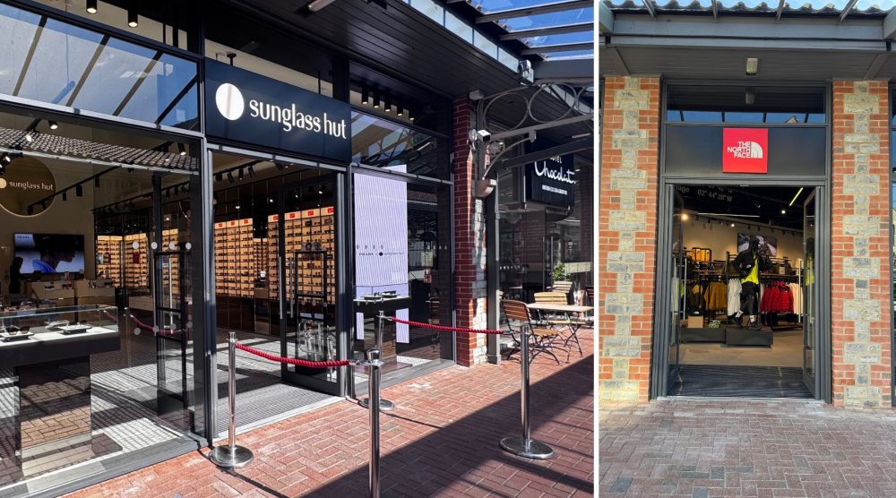 The new-look stores at Clarks Village in Street