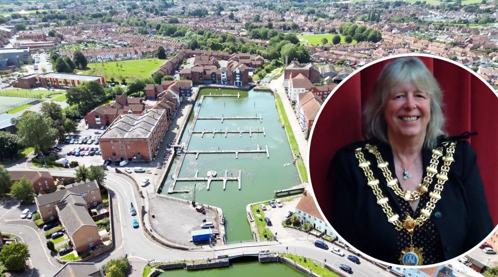 Cllr Kathy Pearce is the new mayor of Bridgwater. Picture: BTC