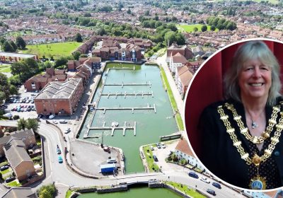 Cllr Kathy Pearce is the new mayor of Bridgwater. Picture: BTC