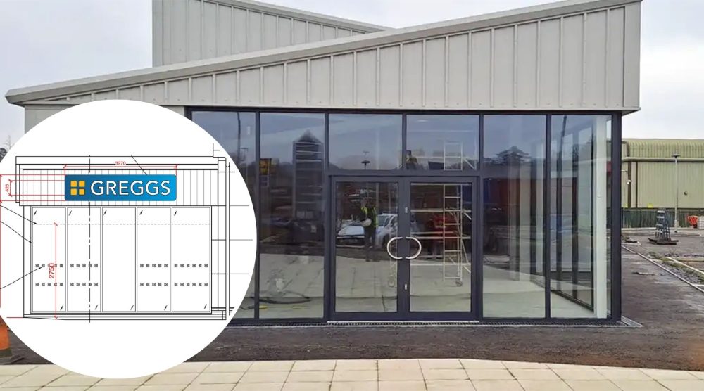 The new Greggs is on the Tapstone Business Park, in Chard. Picture: Greggs/Somerset Council