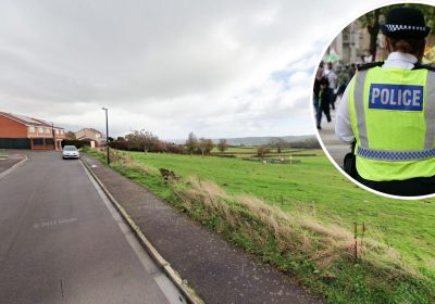 Police have increased patrols in the Merlin Park area of Portishead after the incident. Picture: Google