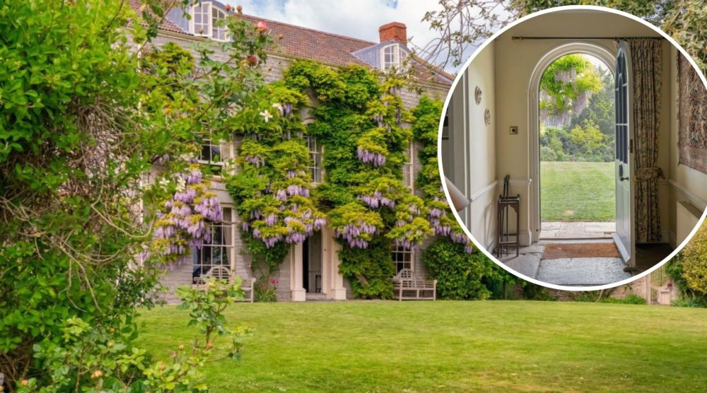 The Old Vicarage at Moorlinch is ont he market for £2.2 million. Pictures: Tim Phillips