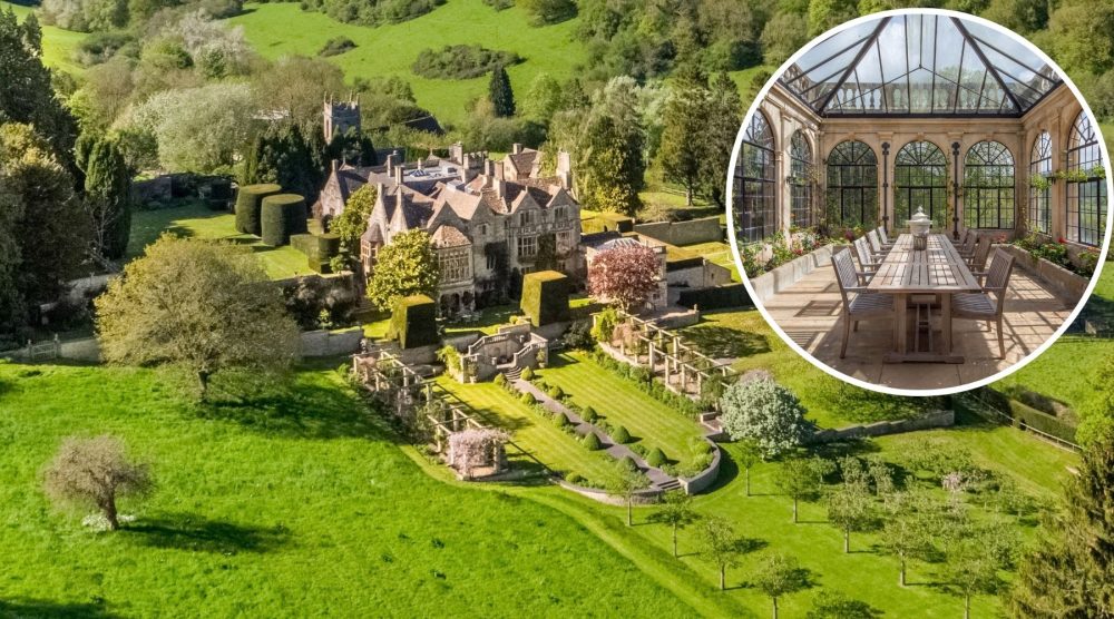 St Catherine's Court, in Bath, is on the market for £12.5 million. Pictures: Savills