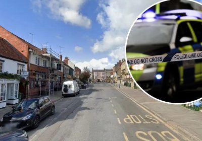 A woman was found injured in Magdalene Street, Glastonbury, on Wednesday evening. Picture: Google