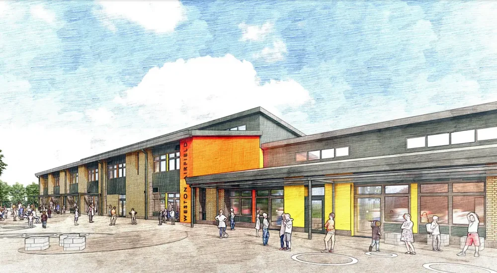 How the new Airfield Primary Academy in Weston will look. Picture: Persimmon