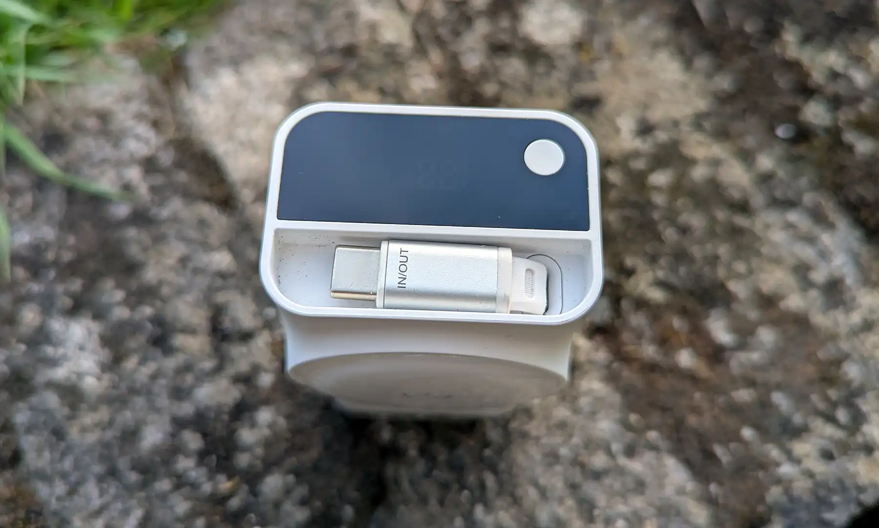 The iWALK Reel features a built-in, retractable cable - a godsend when out and about. Picture: Paul Jones/Somerset Leveller