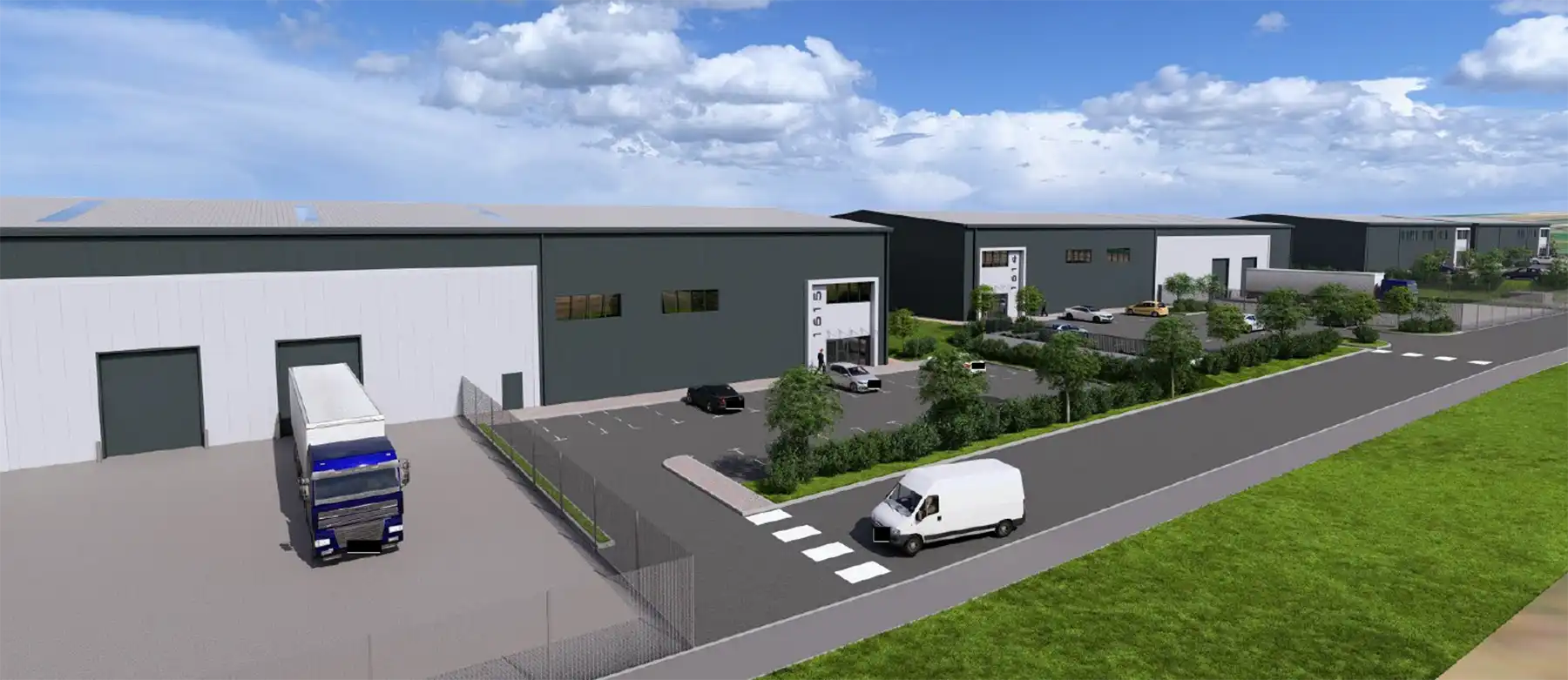 The new units would expand the Bridgwater Gateway industrial site. Picture: Angus Meek/Somerset Council